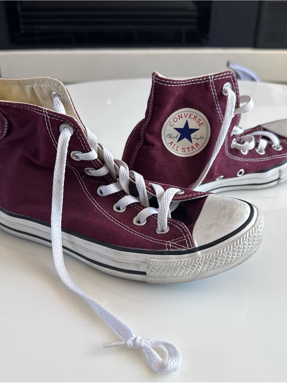 Converse Chuck Taylor All Star High Top Sneakers - Maroon